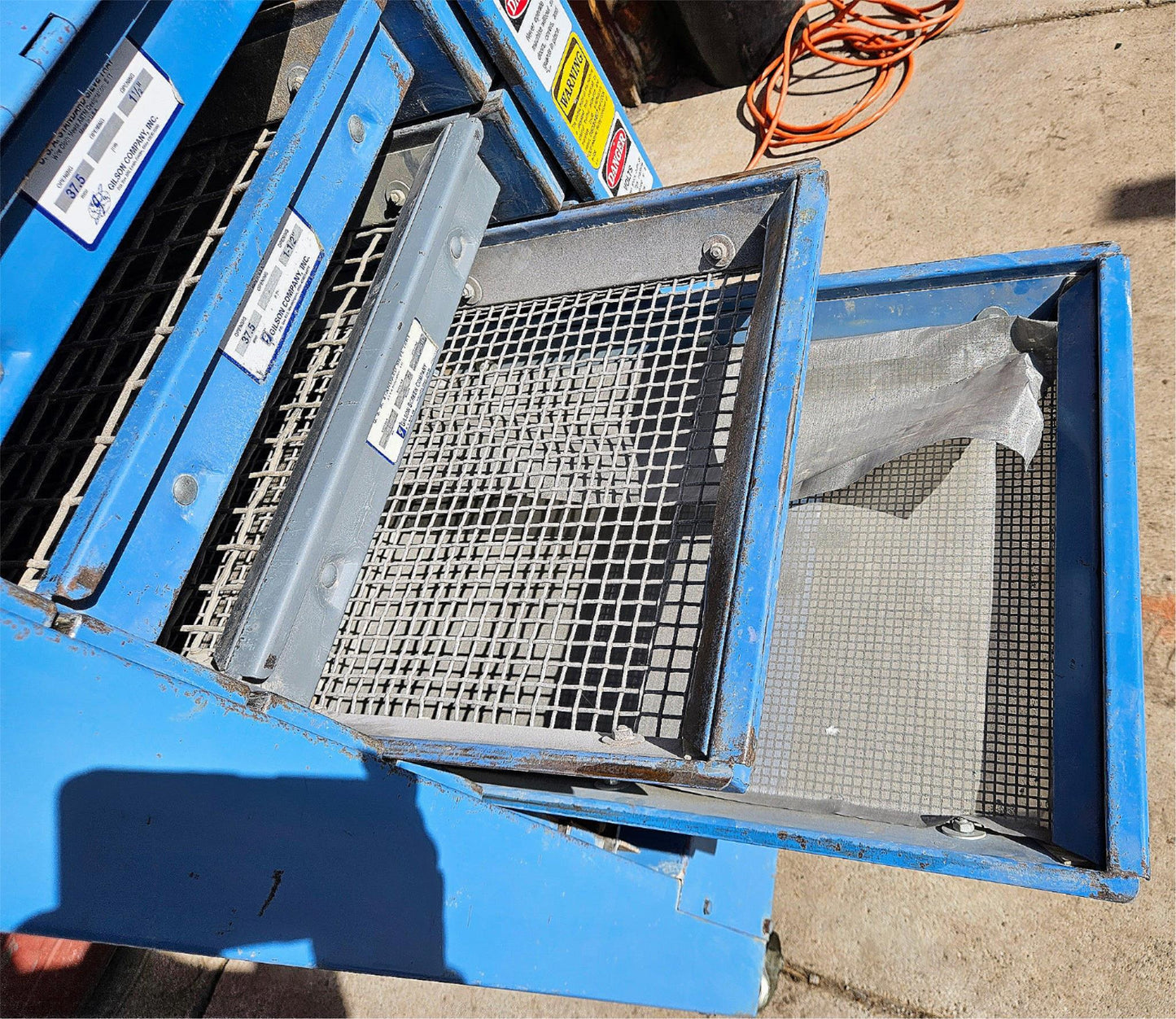 WARRANTY GILSON TESTMASTER TM TESTING SCREEN INDUSTRIAL SIEVE MACHINE WATCHVIDEO