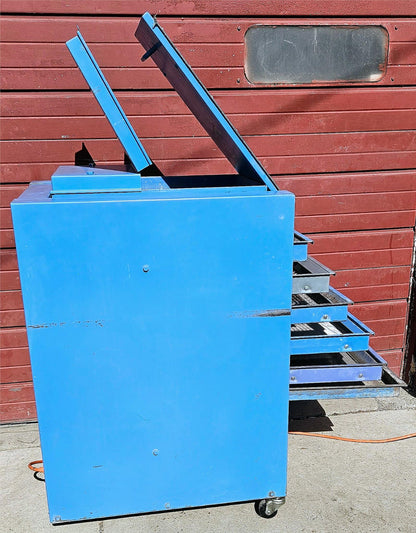 WARRANTY GILSON TESTMASTER TM TESTING SCREEN INDUSTRIAL SIEVE MACHINE WATCHVIDEO