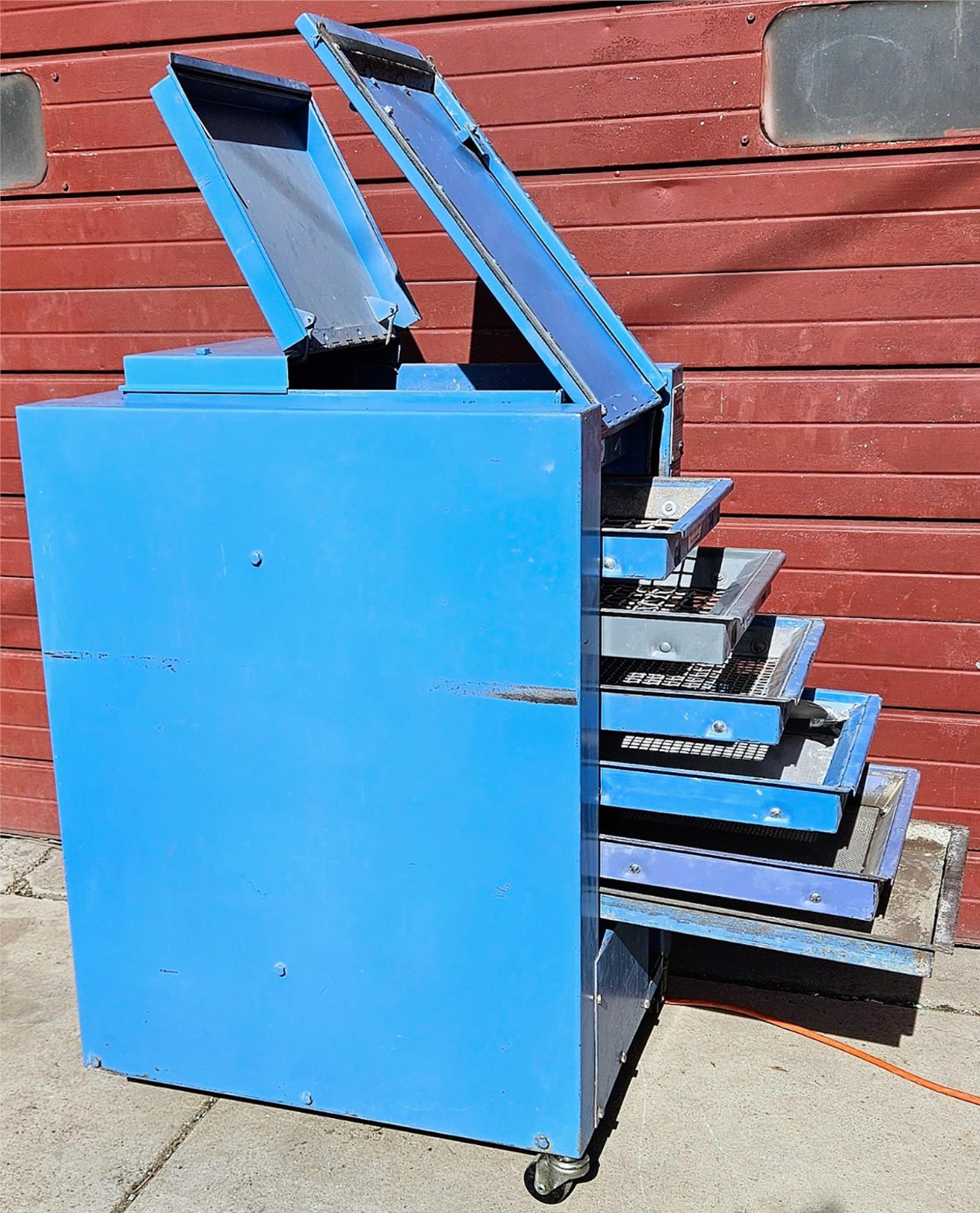 WARRANTY GILSON TESTMASTER TM TESTING SCREEN INDUSTRIAL SIEVE MACHINE WATCHVIDEO