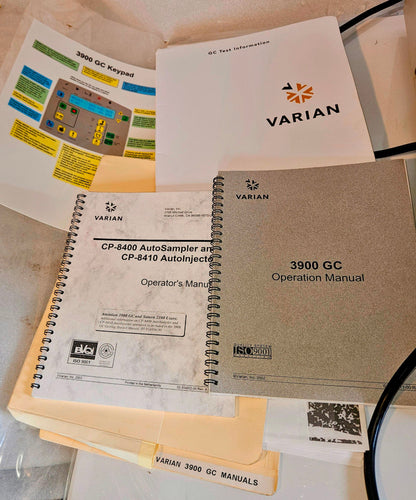 VARIAN 390 GAS CHROMATOGRAPH & 8410 AUTO INJECTOR BONUS 2 CLEAN FILTERS FREESHIP