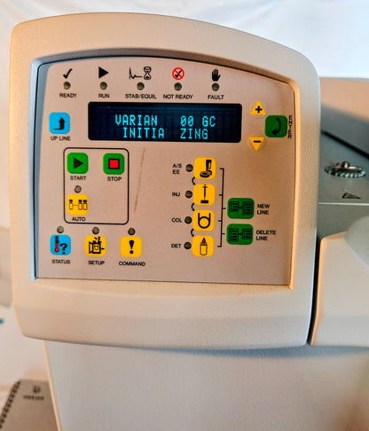 VARIAN 390 GAS CHROMATOGRAPH & 8410 AUTO INJECTOR BONUS 2 CLEAN FILTERS FREESHIP