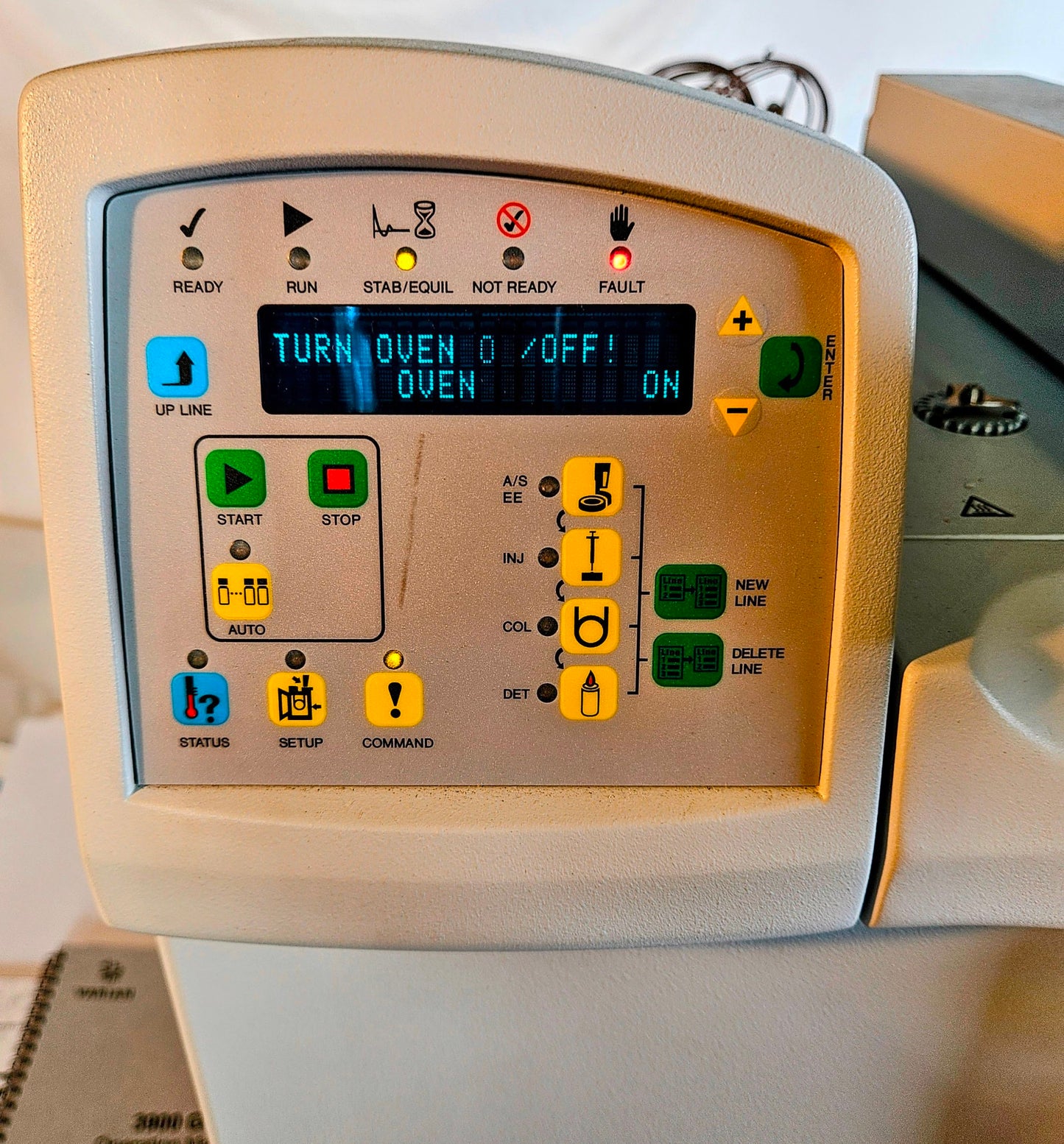 VARIAN 390 GAS CHROMATOGRAPH & 8410 AUTO INJECTOR BONUS 2 CLEAN FILTERS FREESHIP