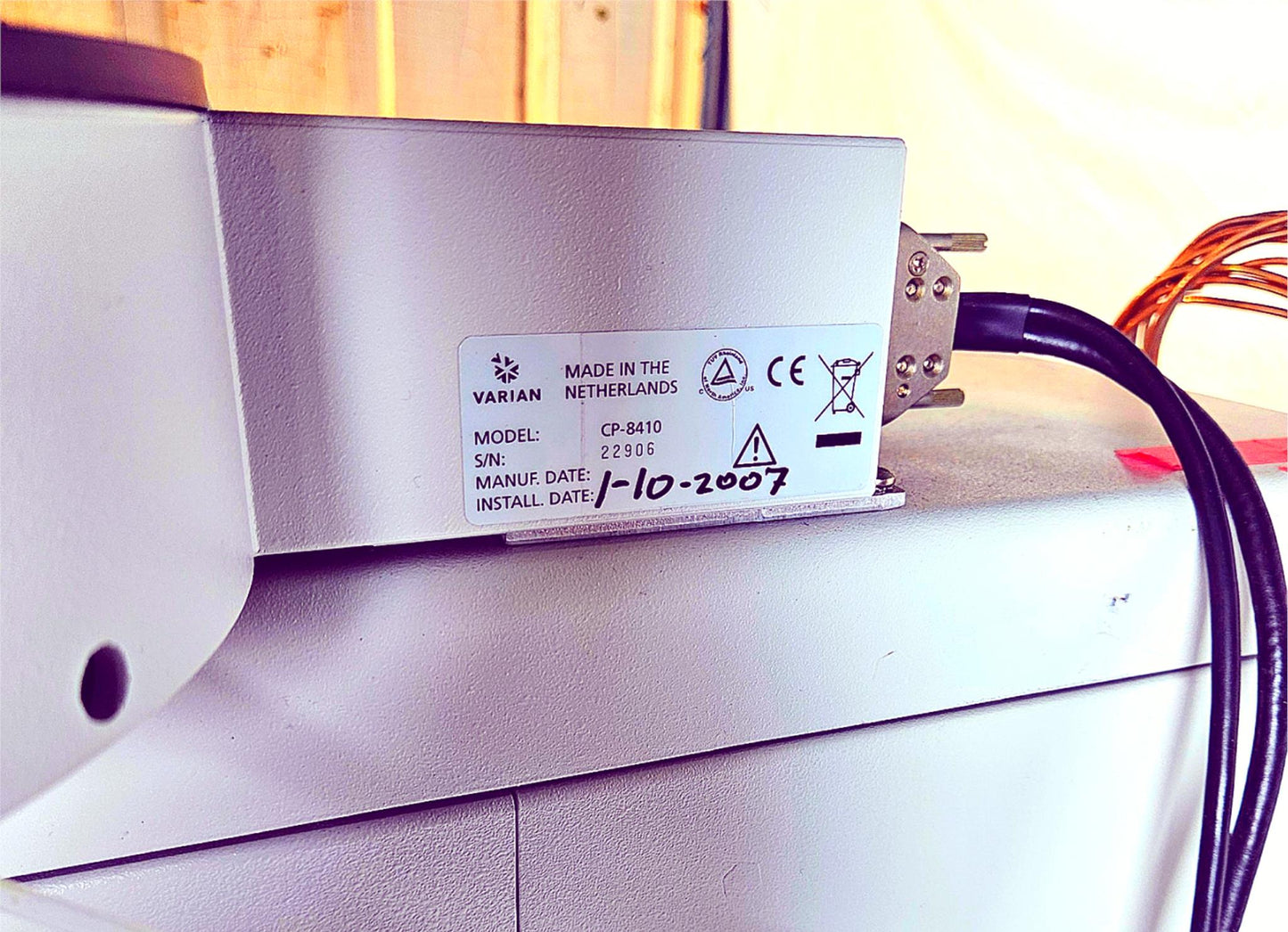 VARIAN 390 GAS CHROMATOGRAPH & 8410 AUTO INJECTOR BONUS 2 CLEAN FILTERS FREESHIP