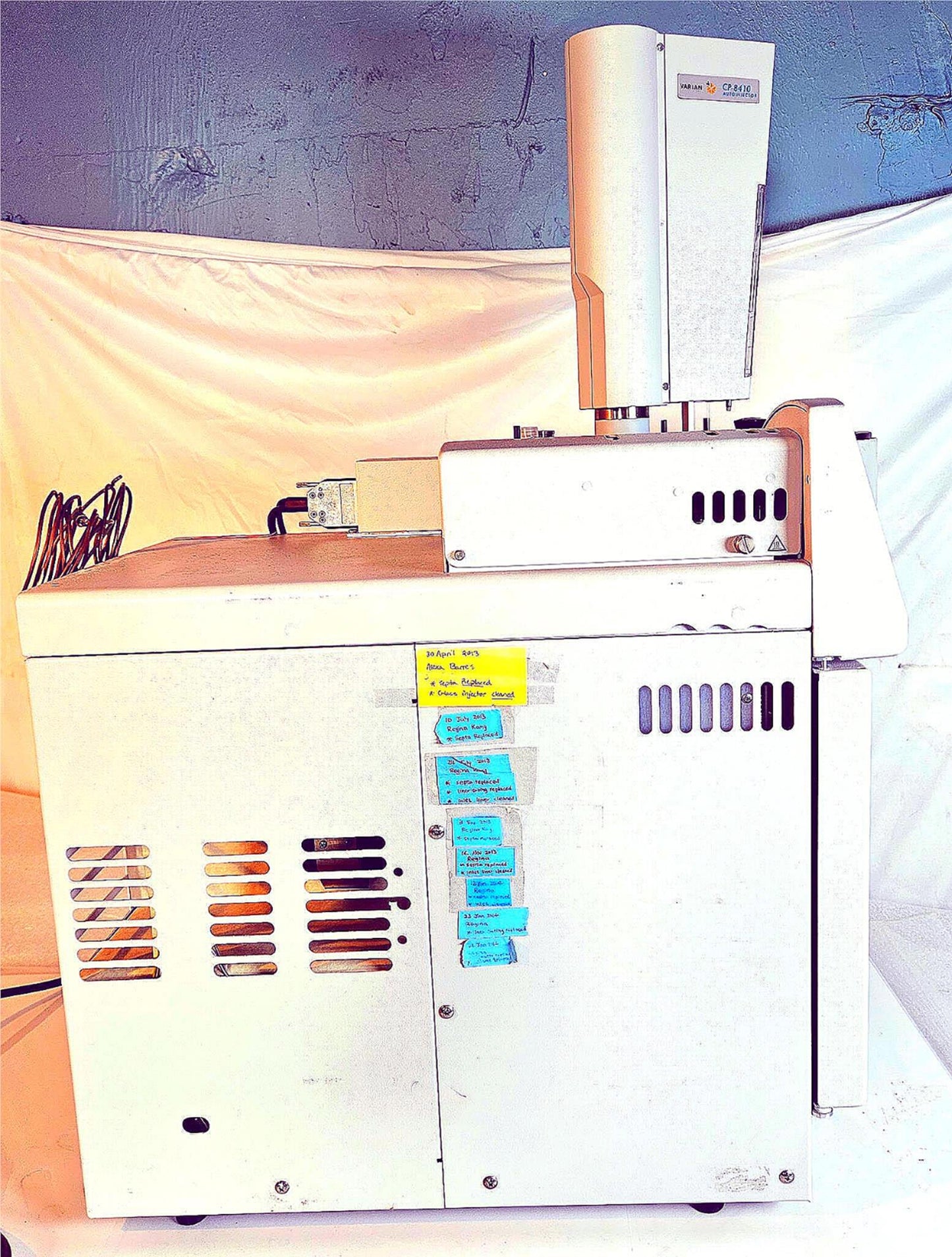 VARIAN 390 GAS CHROMATOGRAPH & 8410 AUTO INJECTOR BONUS 2 CLEAN FILTERS FREESHIP