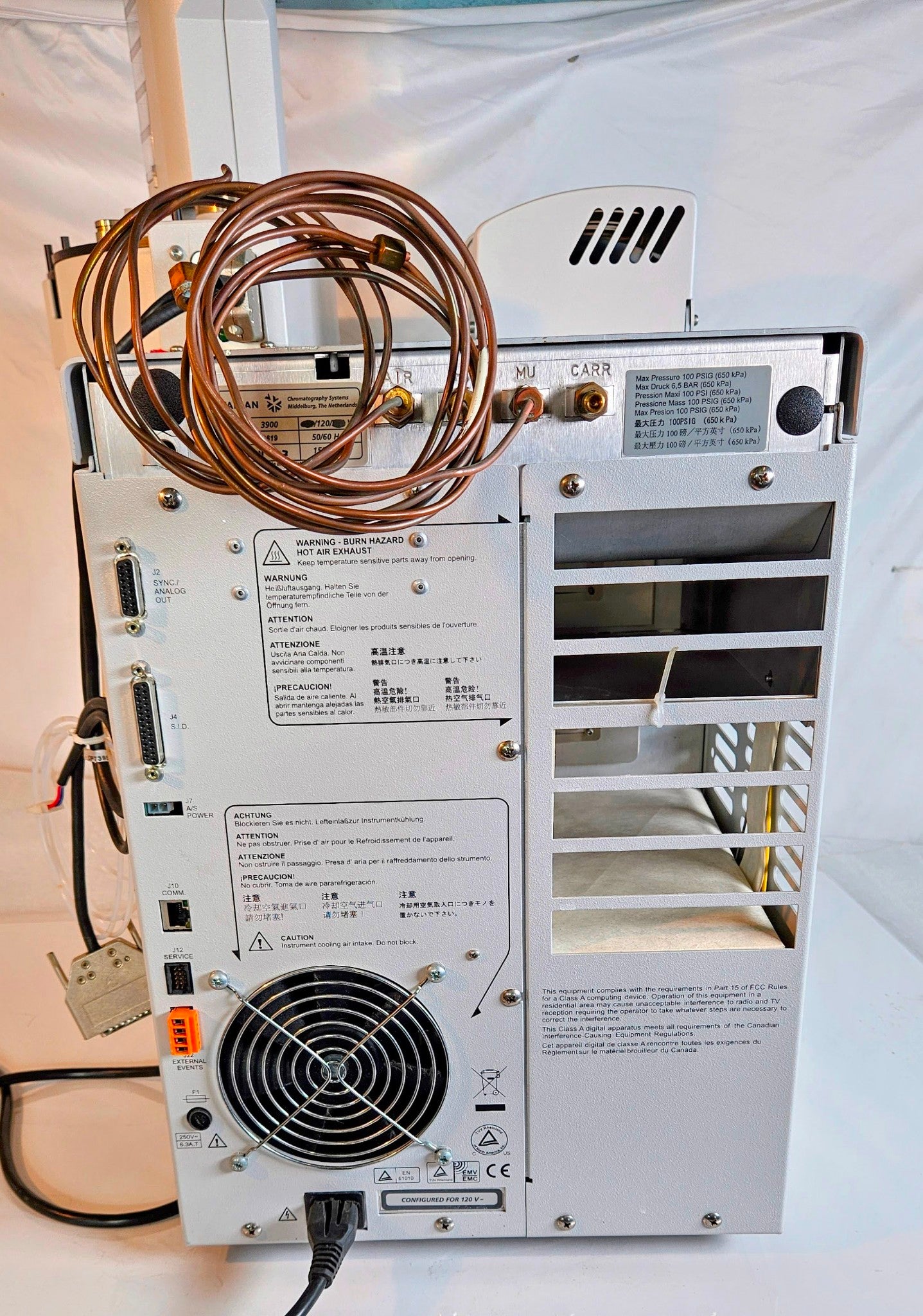 VARIAN 390 GAS CHROMATOGRAPH & 8410 AUTO INJECTOR BONUS 2 CLEAN FILTERS FREESHIP