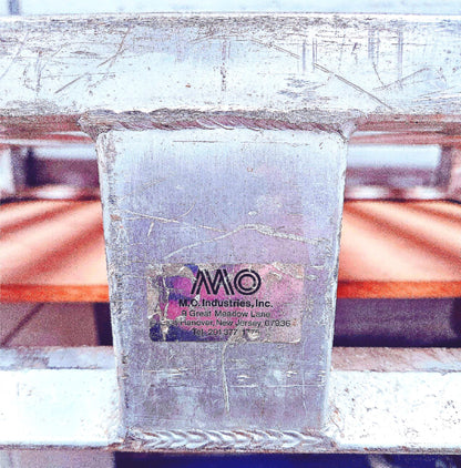 WARRANTY LOT of 4 SCHNEIDER MO INDUSTRIES 48x40 ALUMINUM PHARMACEUTICAL PALLETS