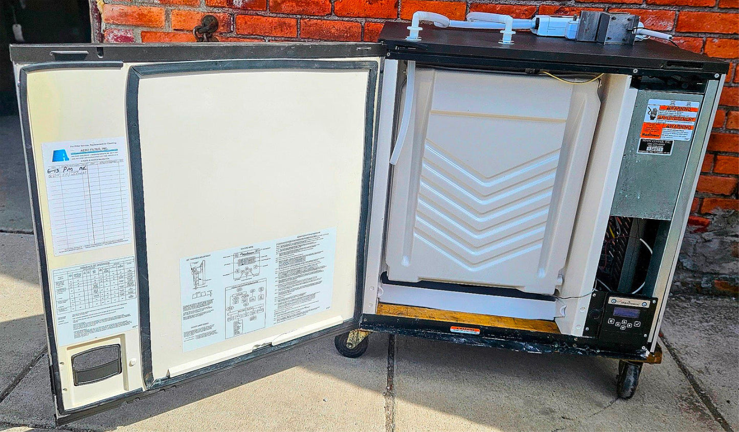 WARRANTY MANITOWOC® IY1205W-261 INDIGO WATERCOOL 560lbs HALFDICECUBE ICE MACHINE