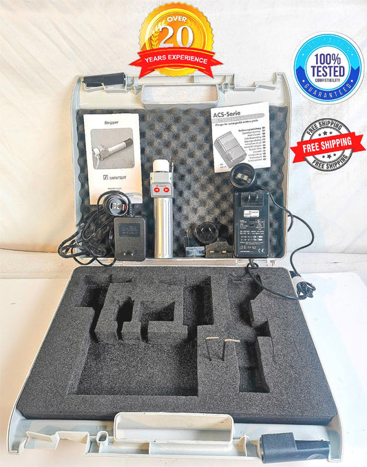 SARSTEDT AST-1 ELECTRIC HANDHELD BLOOD BAG TUBE STRIPPER CASE NOBATTERY FREESHIP