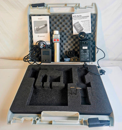 SARSTEDT AST-1 ELECTRIC HANDHELD BLOOD BAG TUBE STRIPPER CASE NOBATTERY FREESHIP