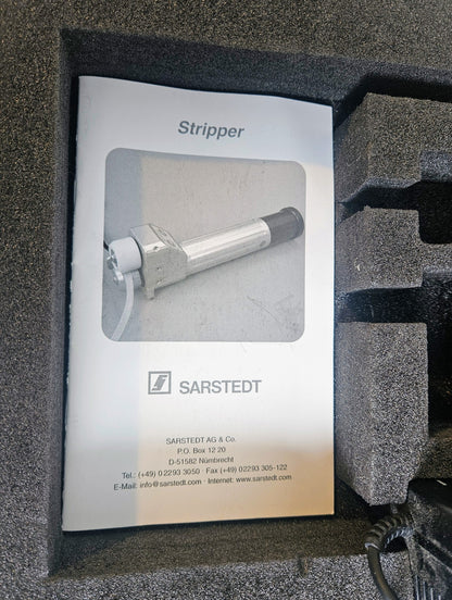 SARSTEDT AST-1 ELECTRIC HANDHELD BLOOD BAG TUBE STRIPPER CASE NOBATTERY FREESHIP