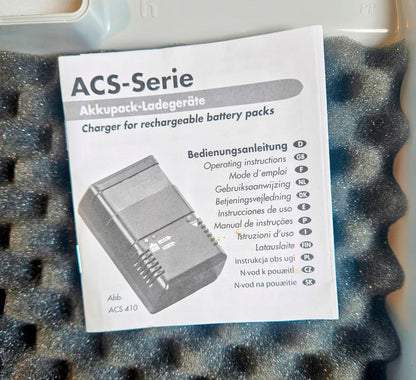 SARSTEDT AST-1 ELECTRIC HANDHELD BLOOD BAG TUBE STRIPPER CASE NOBATTERY FREESHIP