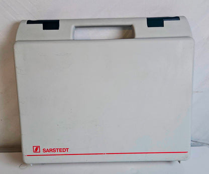 SARSTEDT AST-1 ELECTRIC HANDHELD BLOOD BAG TUBE STRIPPER CASE NOBATTERY FREESHIP