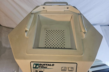 120DAYWARRANTY BUFFALO WHISPER 333592 AEROSOL FUME EVACUATION MACHINE WATCHVIDEO