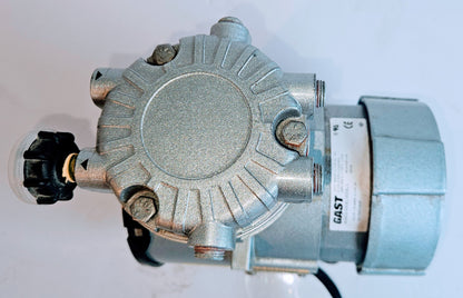 GAST ROA-P251-AA 1PHASE V115 AC 60HZ 1/8HP ROCKING PISTON VACUUM PUMP WATCHVIDEO