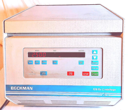REFURBISHED 90-DAY-WARRANTY BECKMAN GS15 CENTRIFUGE with FH2402 ROTOR WATCHVIDEO
