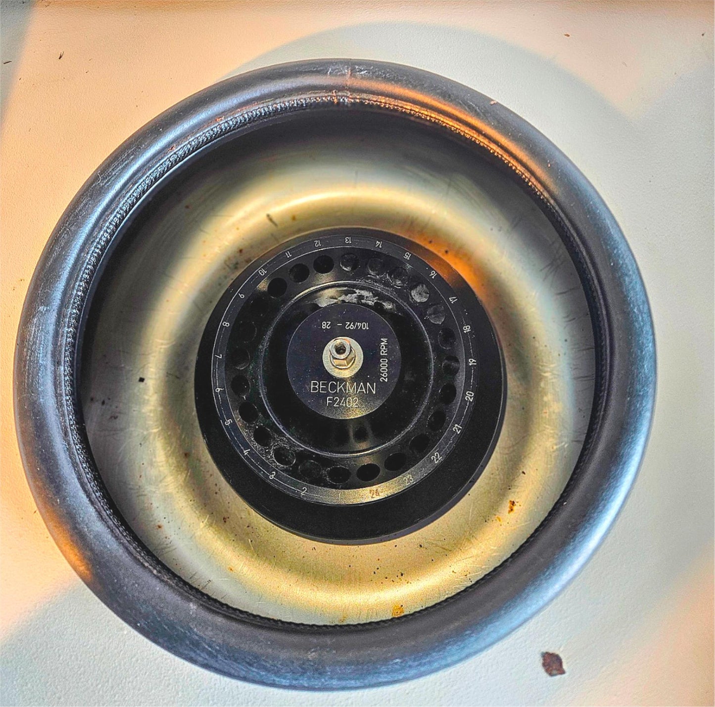 REFURBISHED 90-DAY-WARRANTY BECKMAN GS15 CENTRIFUGE with FH2402 ROTOR WATCHVIDEO