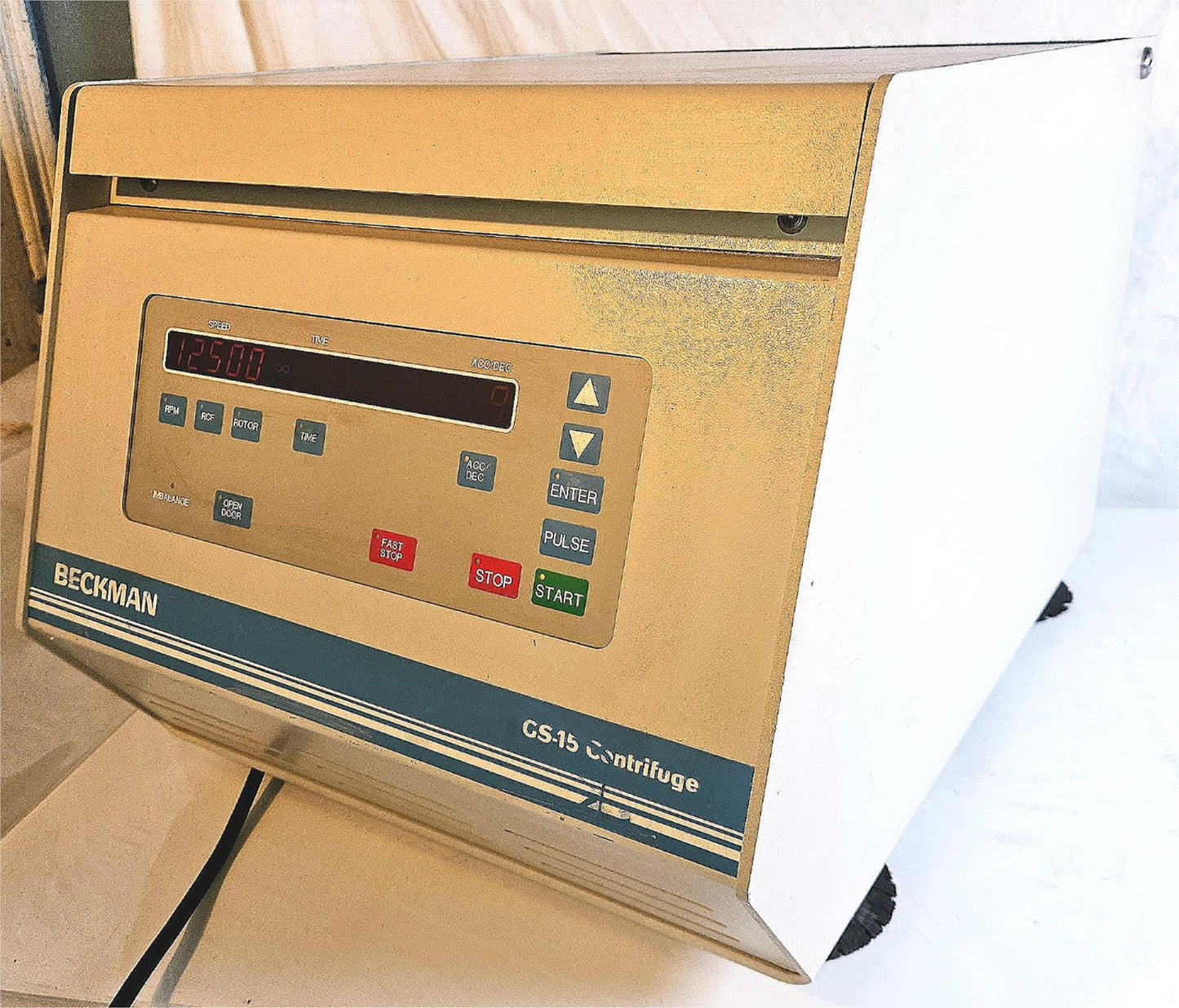 REFURBISHED 90-DAY-WARRANTY BECKMAN GS15 CENTRIFUGE with FH2402 ROTOR WATCHVIDEO