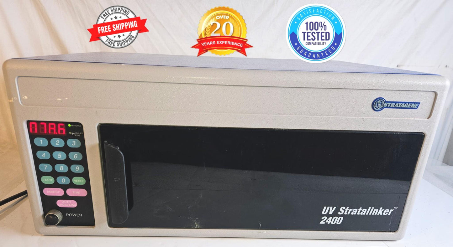 90-DAY-WARRANTY STRATAGENE STRATALINKER UV 2400 ULTRAVIOLET CROSSLINKER FREESHIP