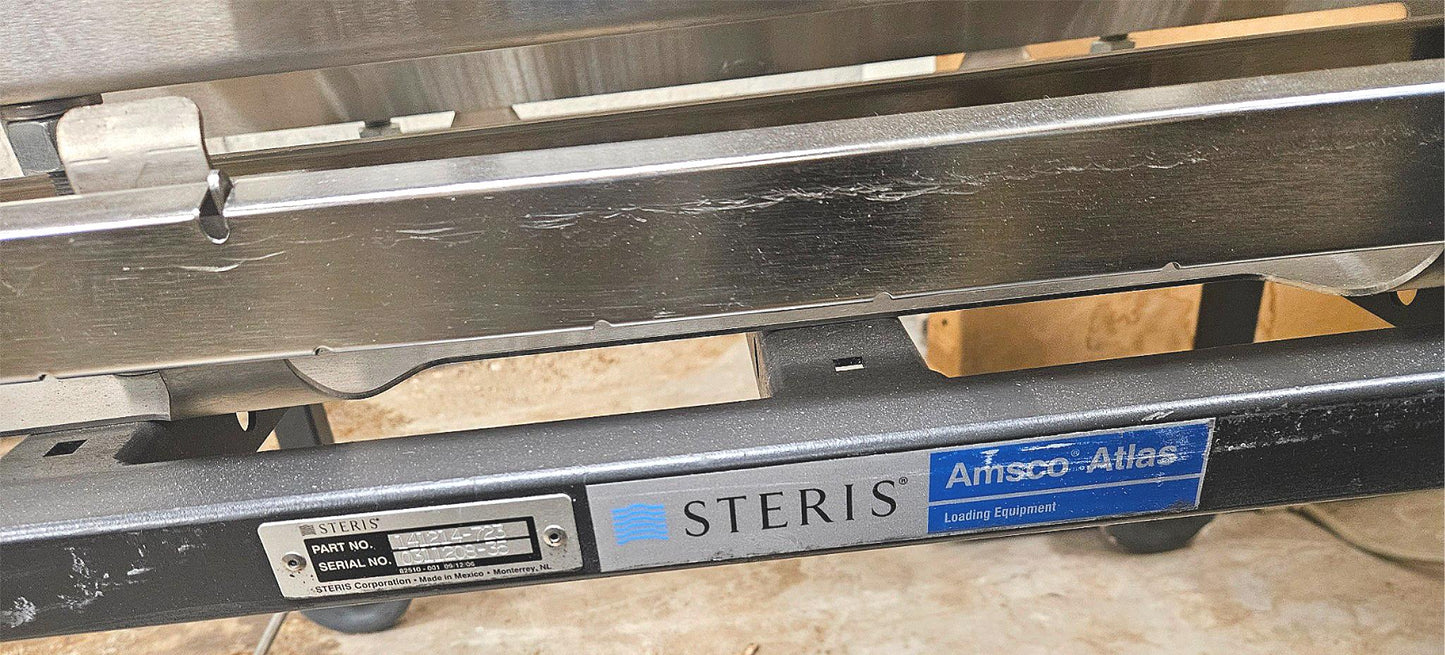 STERIS AMSCO ATLAS SERIES 400 MEDICAL INSTRUMENT GLASSWARE STERILIZATION CART
