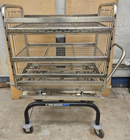STERIS AMSCO ATLAS SERIES 400 MEDICAL INSTRUMENT GLASSWARE STERILIZATION CART