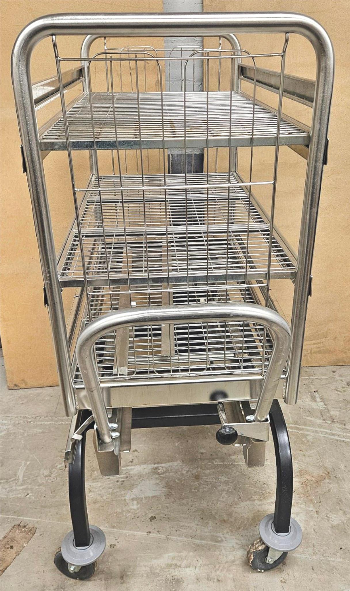 STERIS AMSCO ATLAS SERIES 400 MEDICAL INSTRUMENT GLASSWARE STERILIZATION CART