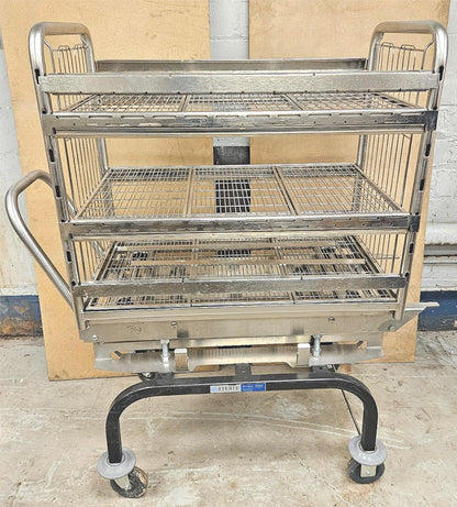 STERIS AMSCO ATLAS SERIES 400 MEDICAL INSTRUMENT GLASSWARE STERILIZATION CART