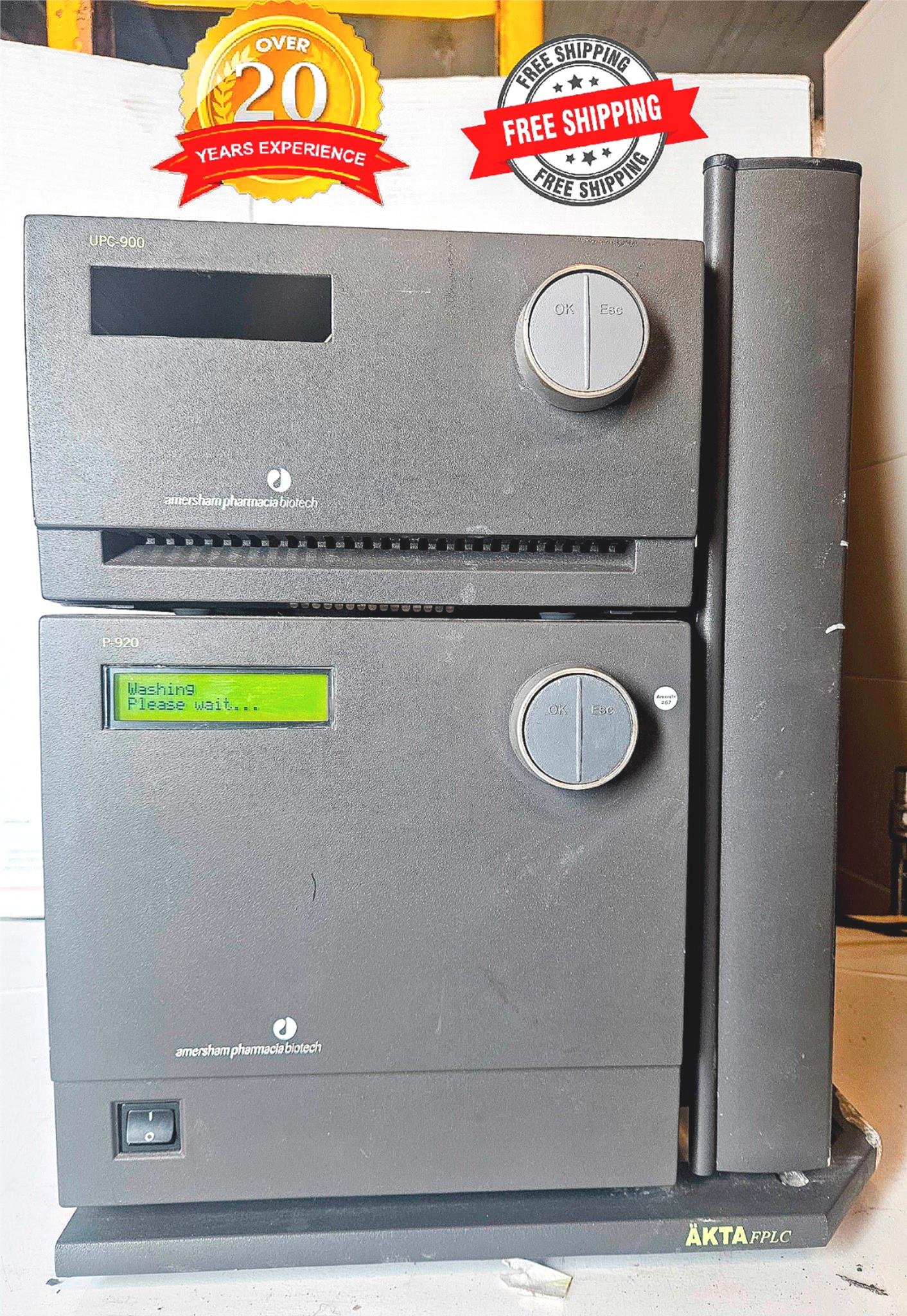 POWERS ON For Parts AMERSHAM PHARMACIA BIOTECH AKTA FPLC 0-920  UPC-900 FREESHIP
