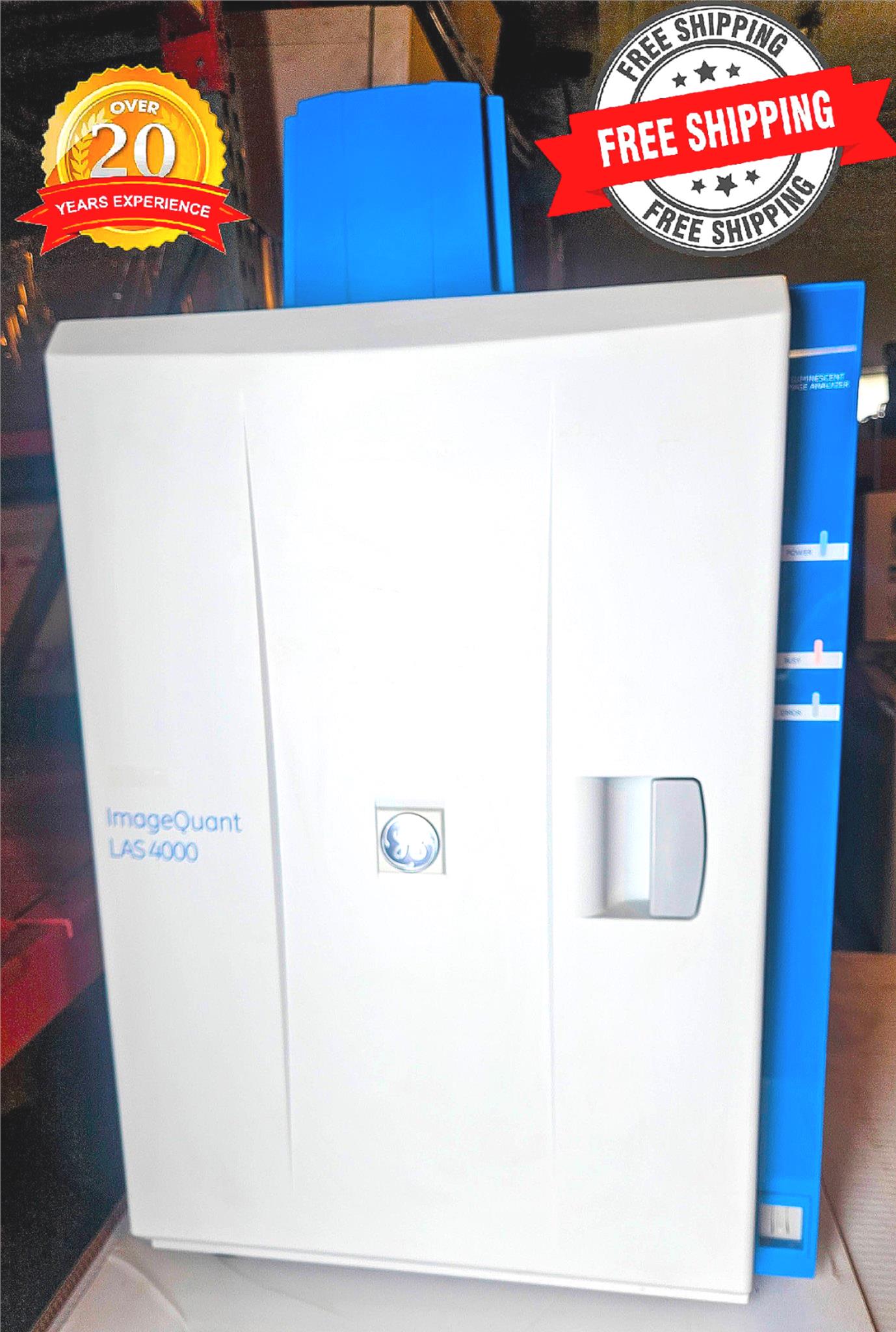 90DAYWARRANTY GE IMAGEQUANT LAS 4000 LUMINESCENT ANALYZER FUJI CAMERA WATCHVIDEO