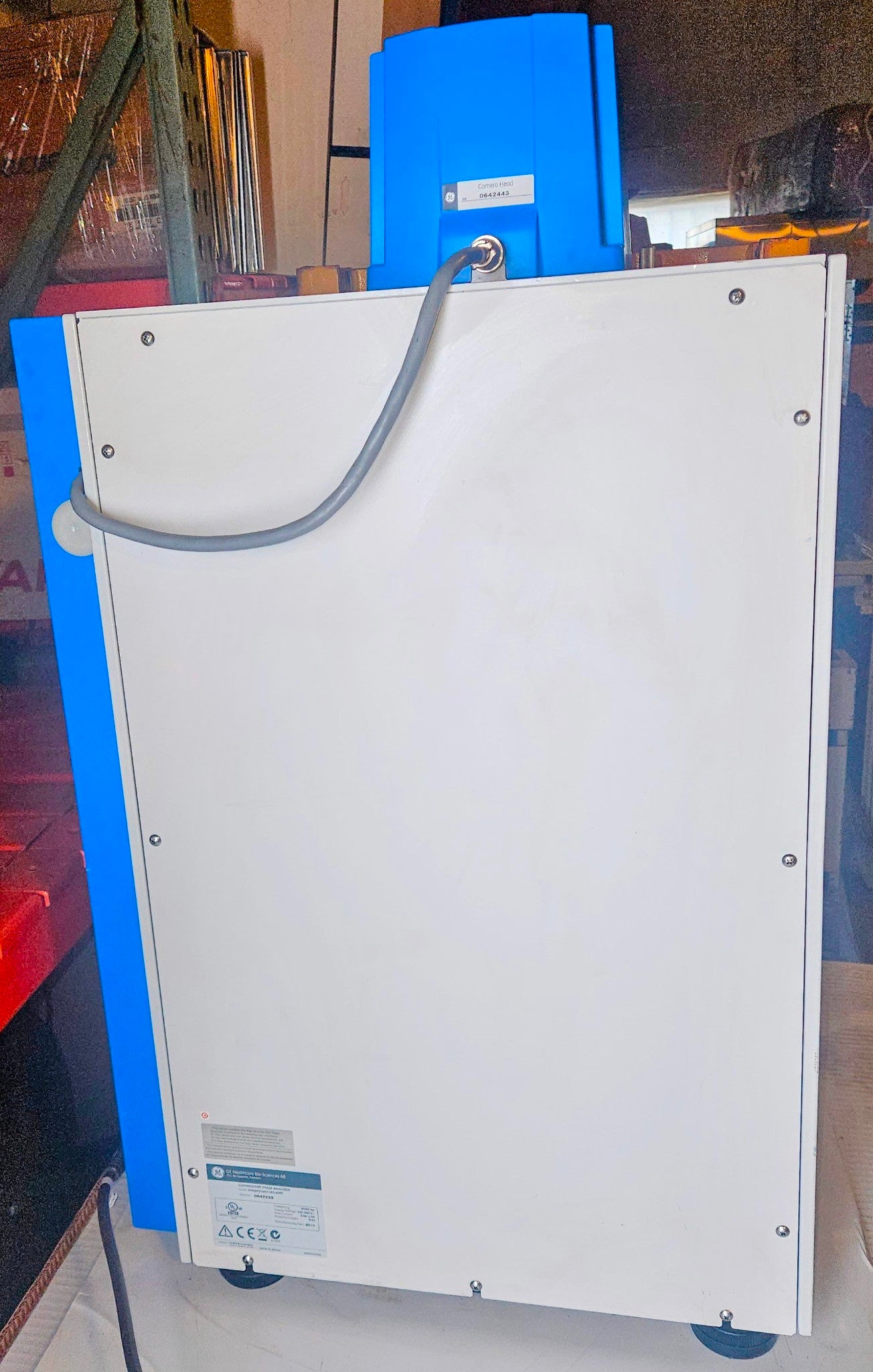 90DAYWARRANTY GE IMAGEQUANT LAS 4000 LUMINESCENT ANALYZER FUJI CAMERA WATCHVIDEO