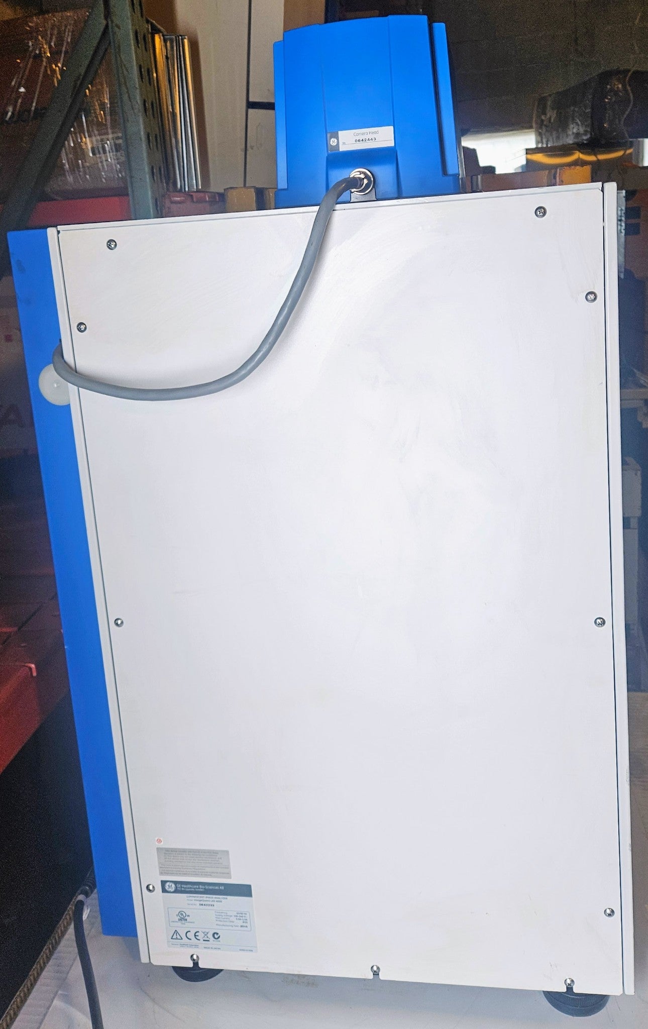 90DAYWARRANTY GE IMAGEQUANT LAS 4000 LUMINESCENT ANALYZER FUJI CAMERA WATCHVIDEO