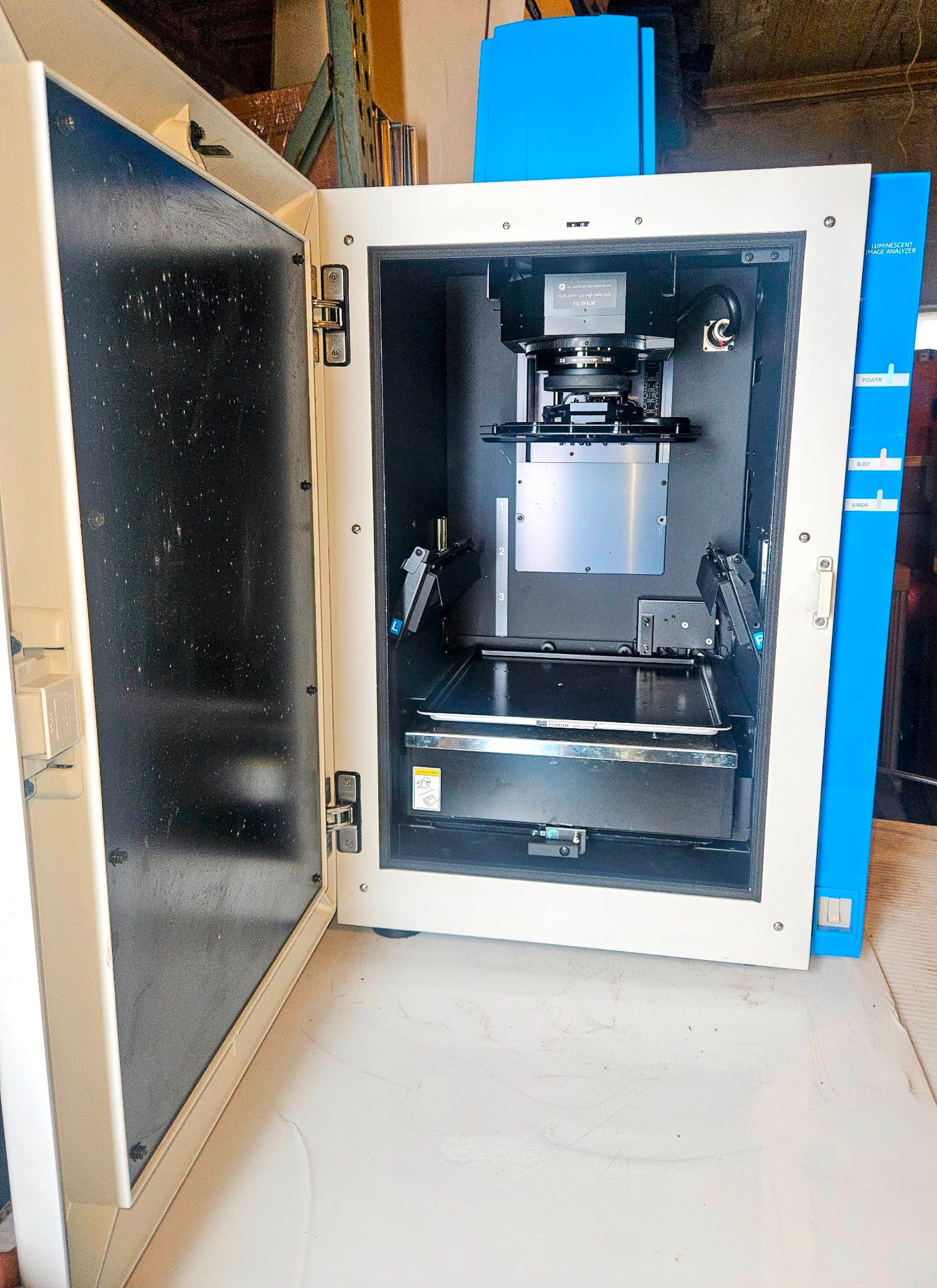 90DAYWARRANTY GE IMAGEQUANT LAS 4000 LUMINESCENT ANALYZER FUJI CAMERA WATCHVIDEO