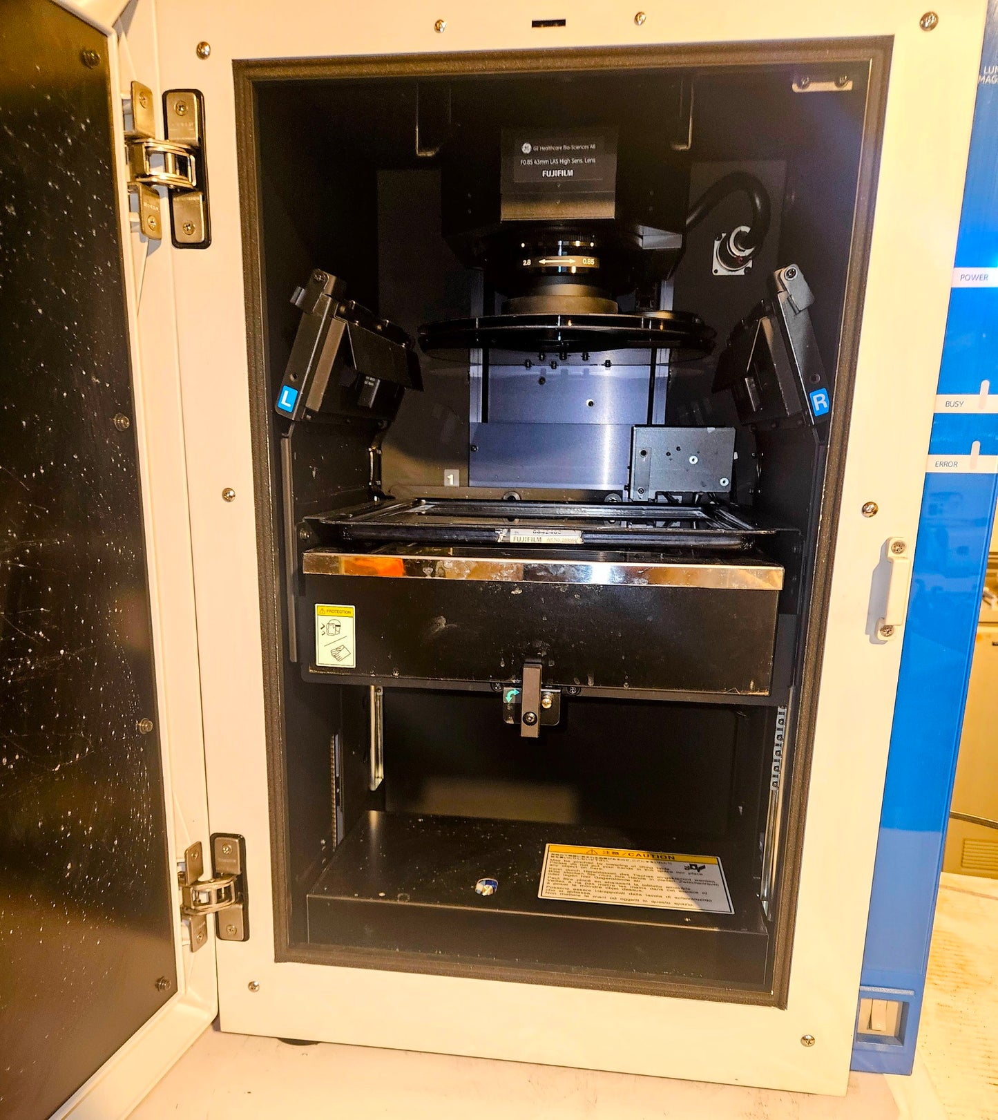 90DAYWARRANTY GE IMAGEQUANT LAS 4000 LUMINESCENT ANALYZER FUJI CAMERA WATCHVIDEO