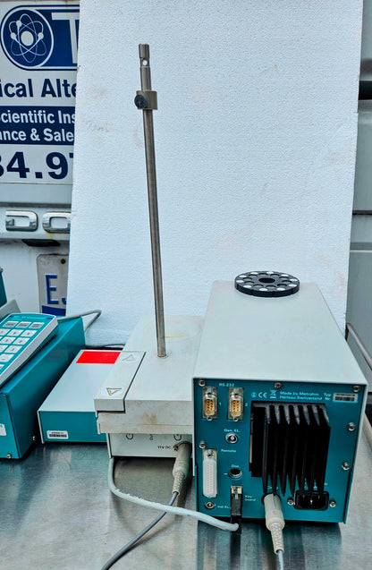 MEHTRON 831 KF COLOUMETER KEYBOARD 707 OVEN 703 RS 232 IC AMPEROMETRIC DETECTOR