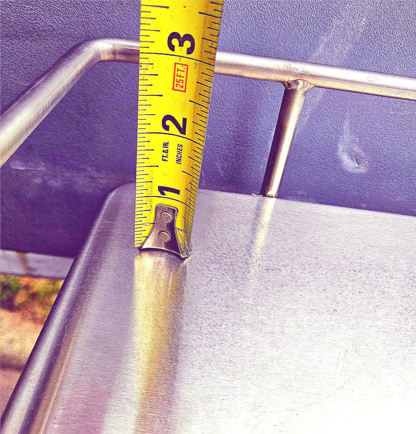 BLICKMAN 7856SS-HB STAINLESS STEEEL CRESCENT TABLE DESK ON WHEELS FREE SHIPPING