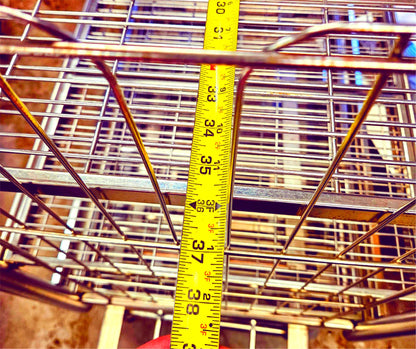 STERIS AMSCO ATLAS SERIES 400 MEDICAL INSTRUMENT GLASSWARE STERILIZATION CART