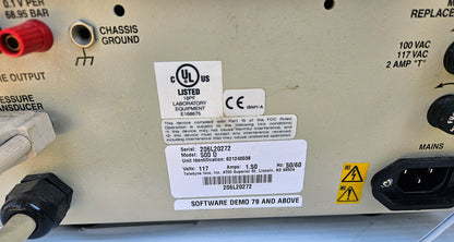 (Does Power On Fine) ISCO 500D SYRINGE PUMP with COMBIFLASH OPTIX 10 WATCH VIDEO