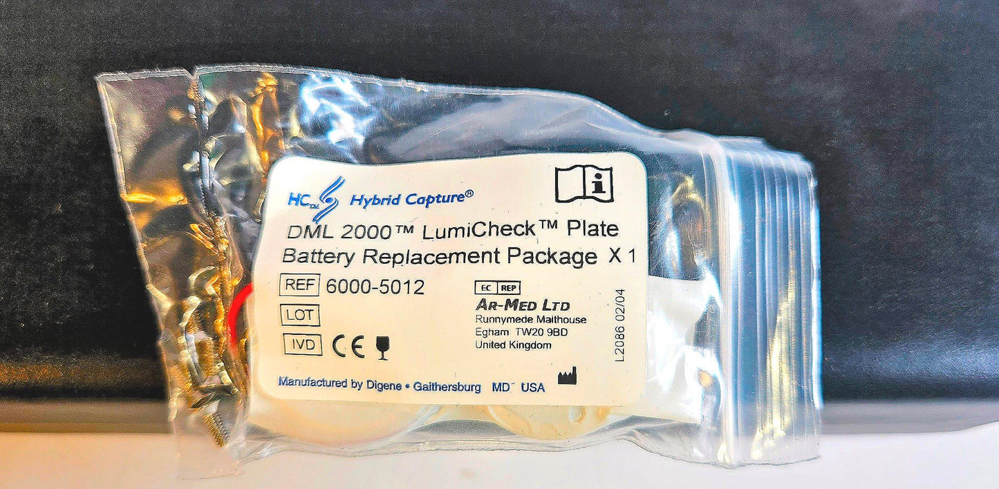 90DAYWARRANTY HARTA LRM 168-96 TRACEABLE 96WELL LUMINOMETER REFERENCE MICROPLATE