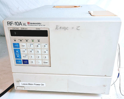 90-DAY-WARRANTY SHIMADZU RF-10A XL FLUORESCENCE DETECTOR FREE SHIPPING