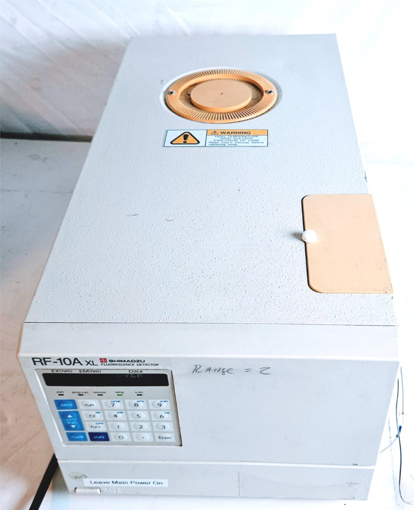 90-DAY-WARRANTY SHIMADZU RF-10A XL FLUORESCENCE DETECTOR FREE SHIPPING