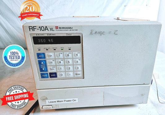 90-DAY-WARRANTY SHIMADZU RF-10A XL FLUORESCENCE DETECTOR FREE SHIPPING