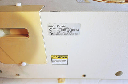 90-DAY-WARRANTY SHIMADZU RF-10A XL FLUORESCENCE DETECTOR FREE SHIPPING