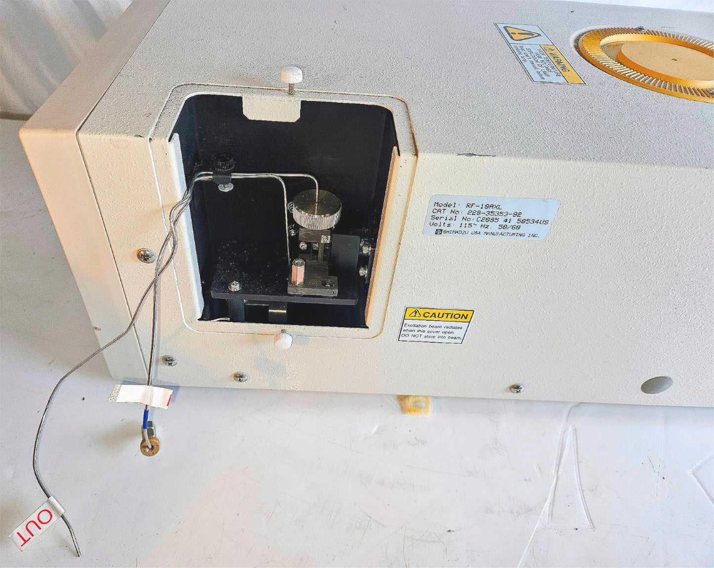 90-DAY-WARRANTY SHIMADZU RF-10A XL FLUORESCENCE DETECTOR FREE SHIPPING