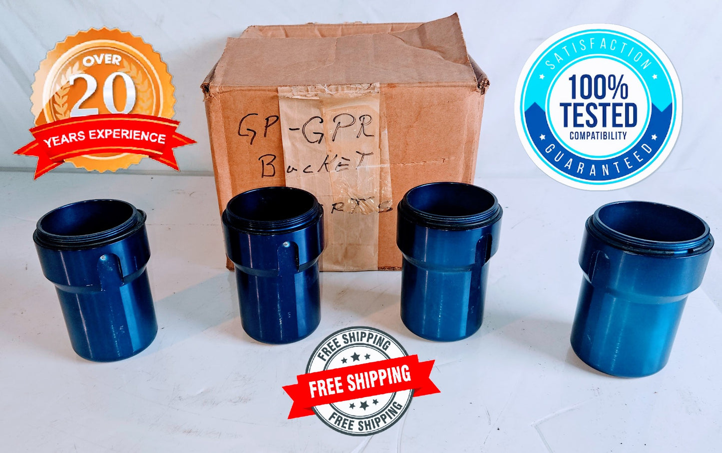 WARRANTY BECKMAN GPR BUCKET INSERTS Centrifuges FREESHIP