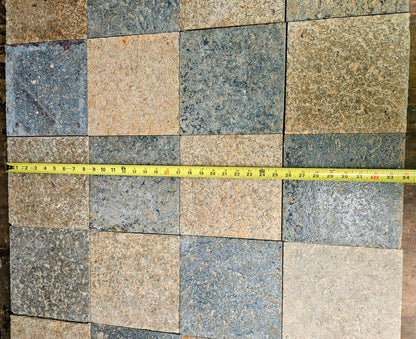 LOT OF 450 VINTAGE 8.5 x 8.5 & 11.5 x 3 INDUSTRIAL FLOOR TILES 325sqft FREE SHIP