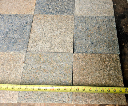 LOT OF 450 VINTAGE 8.5 x 8.5 & 11.5 x 3 INDUSTRIAL FLOOR TILES 325sqft FREE SHIP