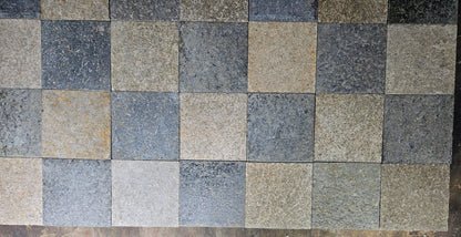 LOT OF 450 VINTAGE 8.5 x 8.5 & 11.5 x 3 INDUSTRIAL FLOOR TILES 325sqft FREE SHIP