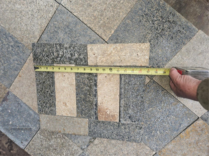 LOT OF 450 VINTAGE 8.5 x 8.5 & 11.5 x 3 INDUSTRIAL FLOOR TILES 325sqft FREE SHIP