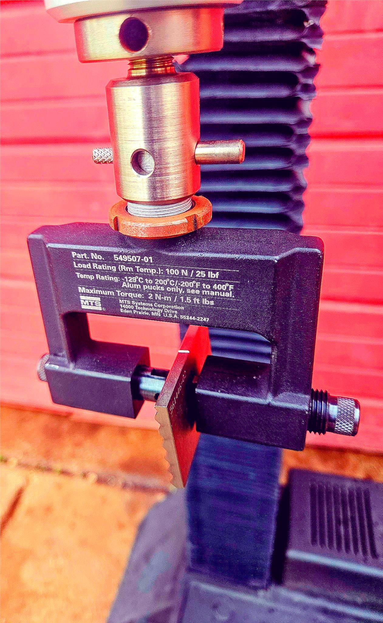 POWERS-ON MTS RT/30 ELITE CONTROL MATERIAL TESTING FIXTURES LOADCELL WATCH-VIDEO