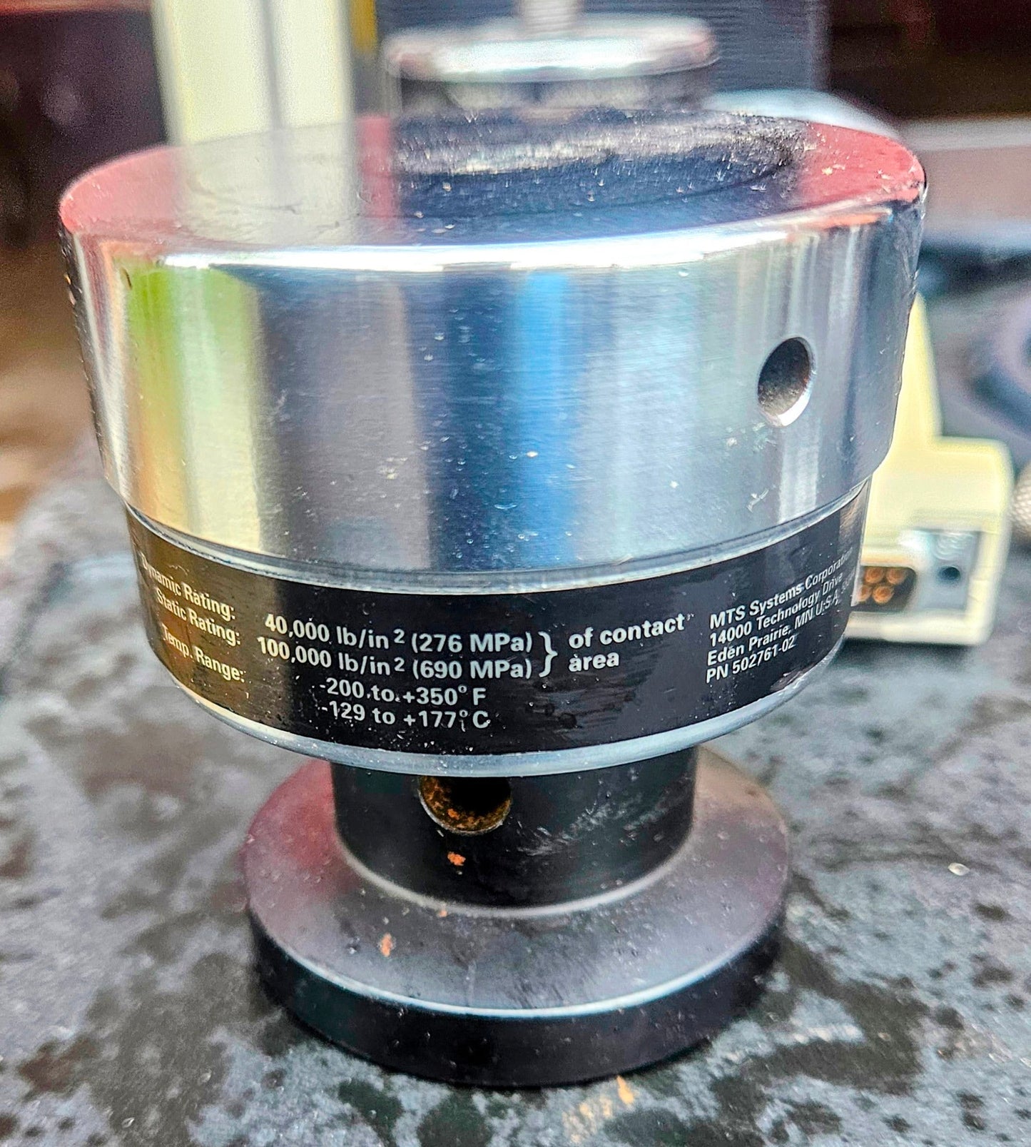 POWERS-ON MTS RT/30 ELITE CONTROL MATERIAL TESTING FIXTURES LOADCELL WATCH-VIDEO