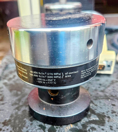 POWERS-ON MTS RT/30 ELITE CONTROL MATERIAL TESTING FIXTURES LOADCELL WATCH-VIDEO